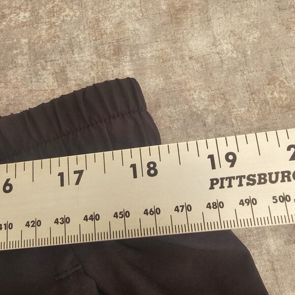 ADIDAS AEROREADY 2x L7" Womens Black Stretch Waist Athletic Running Shorts - Picture 5 of 5